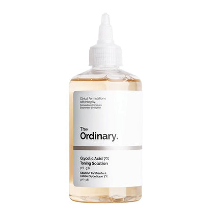 THE ORDINARY Glycolic Acid Toner, Niacinamide 10% & Hyaluroni Acid 2% Settoner & SerumGlam Secret