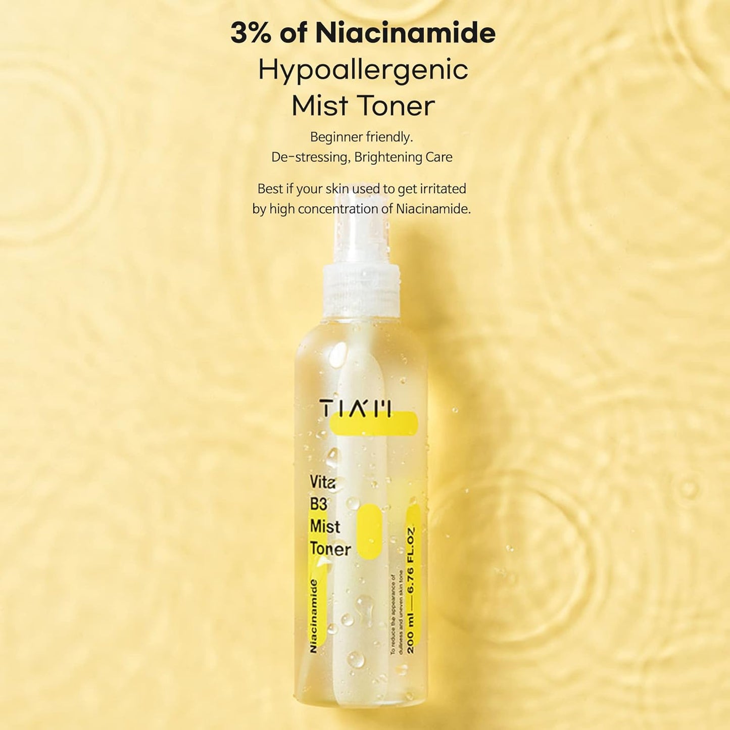 TIAMI Vita B3 Mist Toner - Glam Secret