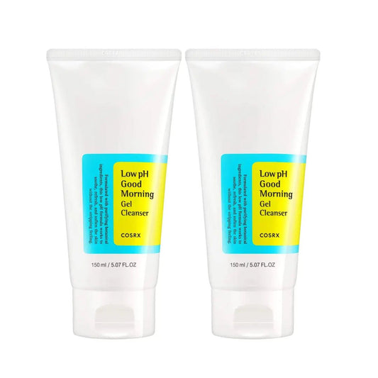 COSRX Low Ph Good Morning Gel Cleanser 150ml 2 PackCleanserGlam Secret