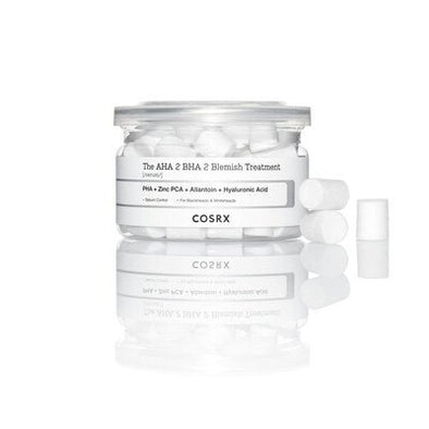 Cosrx The AHA 2 BHA 2 Blemish Treatment Serum 120gCotton padsGlam Secret