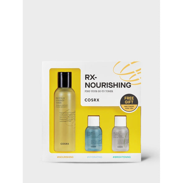 COSRX PROMOTION SET_FIND YOUR GO TO TONER_RX_NOURISHINGCOSRX PROMOTION SET_FIND YOUR GO TO TONER_RX_NOURISHINGGlam Secret