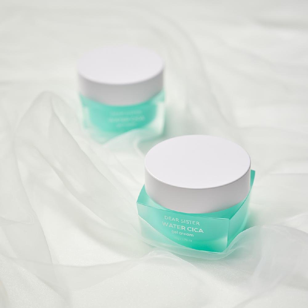 Dear Sister Water Cica Gel Cream 50gGel CreamGlam Secret