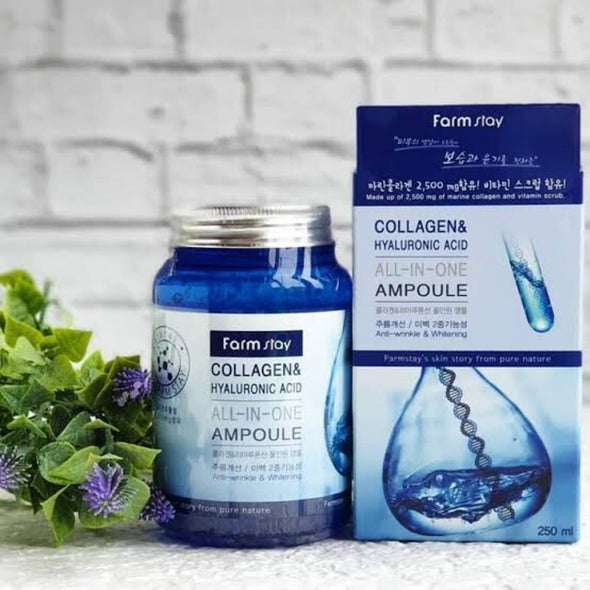 Farm Stay - Collagen & Hyaluronic Acid All-In-One AmpouleCollagen & Hyaluronic Acid All-In-One AmpouleGlam Secret