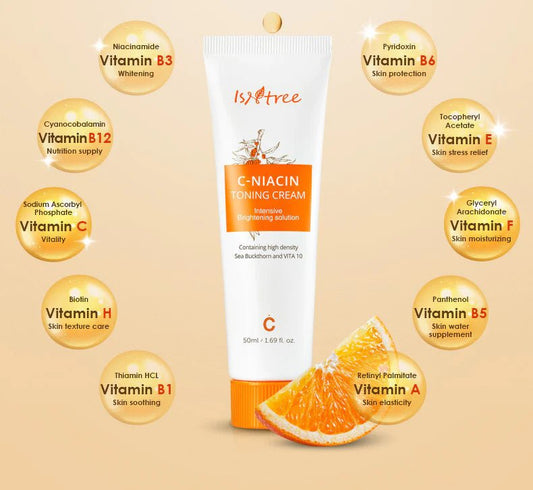 Isntree C-Niacin Toning Cream 50mlCreamGlam Secret