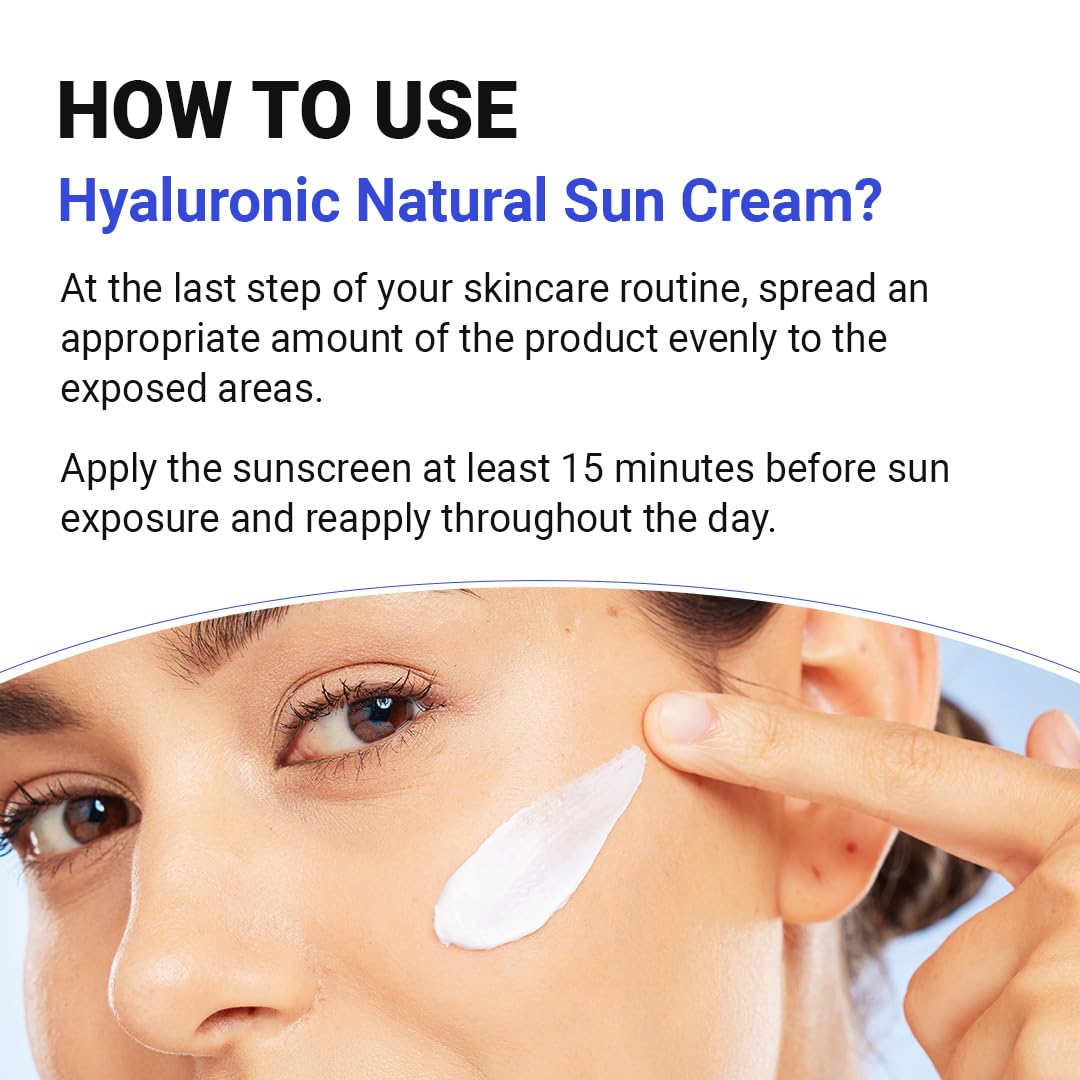 Isntree Hyaluronic Natural Sun Cream SPF50 PA++++ 50mlsun creamGlam Secret