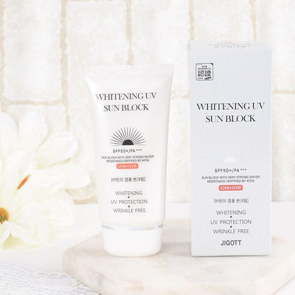 Jigott Whitening UV Sun Block CreamHealth & BeautyGlam Secret