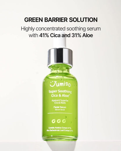 JUMISO Super Soothing Cica & Aloe Facial Serum 30mlSerumGlam Secret