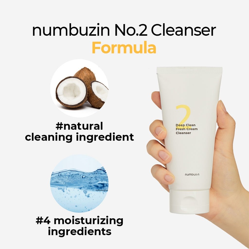NUMBUZIN No.2 Deep Clean Fresh Cream CleanserCleanserGlam Secret