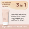 NUMBUZIN No.3 Porcelain Base-skip Tone Up BeigeCreamGlam Secret