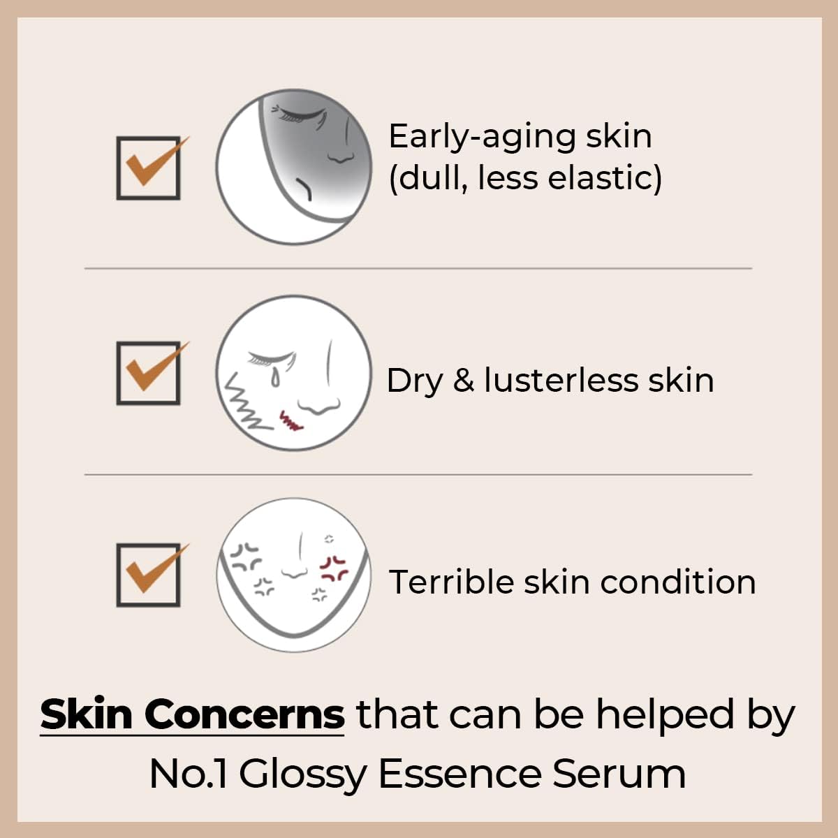 NUMBUZIN No.1 Glossy Essence SerumSerumGlam Secret