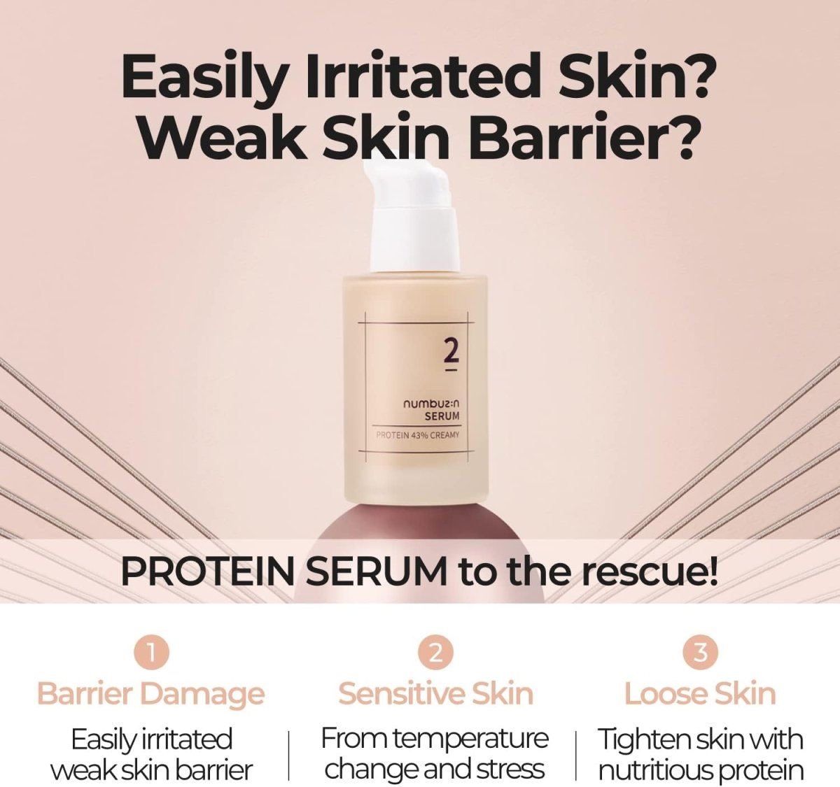 NUMBUZIN No.2 Protein 43% Creamy SerumSerumGlam Secret