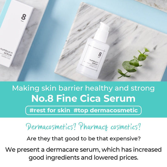 NUMBUZIN No.8 Fine Cica SerumSerumGlam Secret