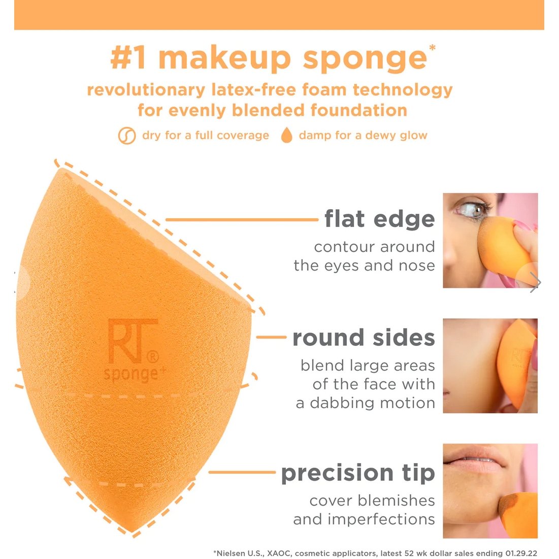 Real Techniques Everyday Essentials 5-Piece Makeup Brush SetHealth & BeautyGlam Secret