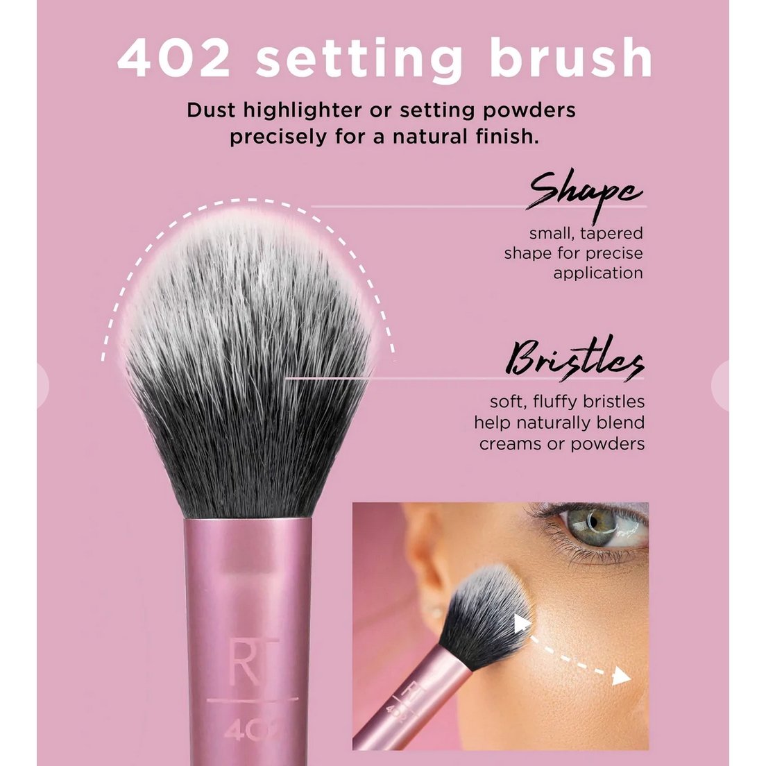 Real Techniques Everyday Essentials 5-Piece Makeup Brush SetHealth & BeautyGlam Secret