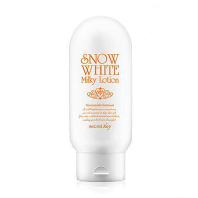 Secret Key Snow white Milky lotion 120gwhitening LotionGlam Secret