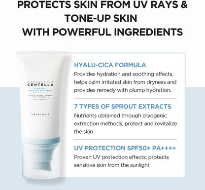 SKIN 1004 HYALU-CICA WATER-FIT SUN SERUM SPF50+ PA++++SUN SERUMGlam Secret