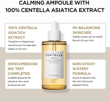 Skin1004 Madagascar Centella Asiatica 100 Ampoule 100mlSerumGlam Secret