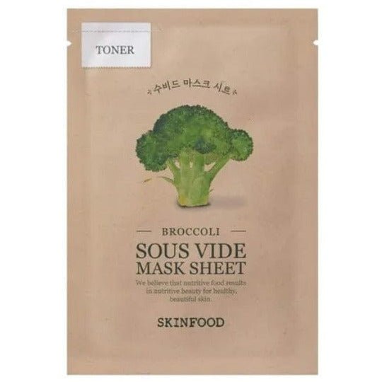 SKINFOOD Broccoli Sous Vide Mask Sheet Multicolour 18gGlam Secret