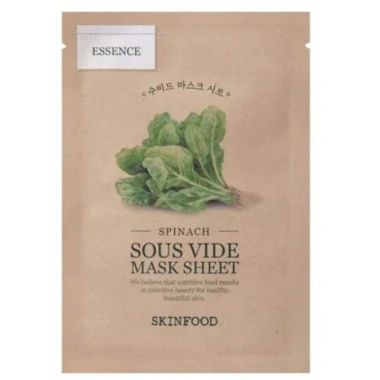 SKINFOOD Spinach Sous Vide Mask Sheet Multicolour 22gGlam Secret