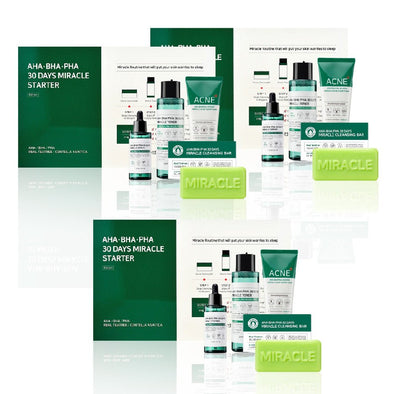 SOME BY MI 30 DAYS MIRACLE STARTER KIT (3 SETS)Glam Secret