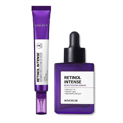 Some by Mi Retinol Intensive Set Eye Cream + Wrinkles SerumWrinkle Serum + Eye CreamGlam Secret