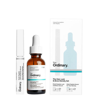 The Ordinary the Hair, Lash & Brow Density SetHair careGlam Secret