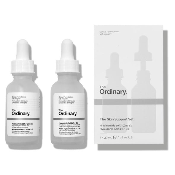 The Ordinary the Skin Support SetFace SerumGlam Secret